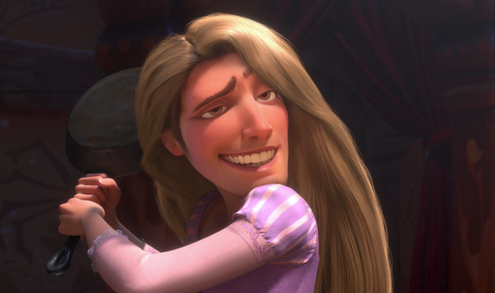 Epic Tangled face swap